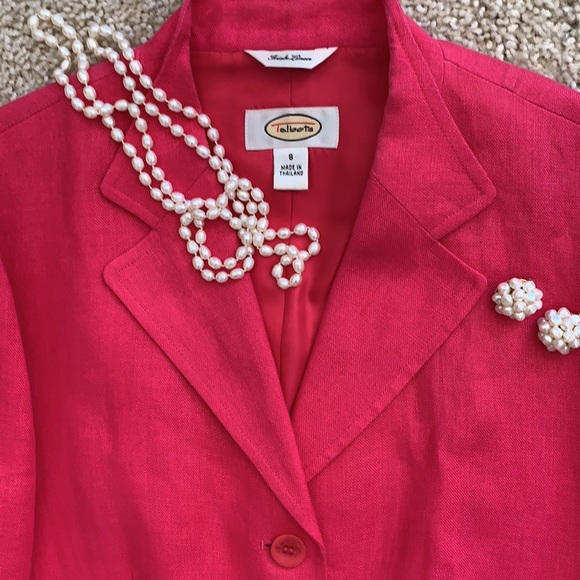 TALBOTS Irish Linen Jacket - Picture 6 of 10